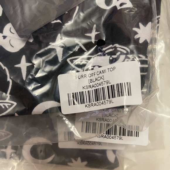 COPY - NWT Killstar Purr off cami top black size large - Picture 4 of 4